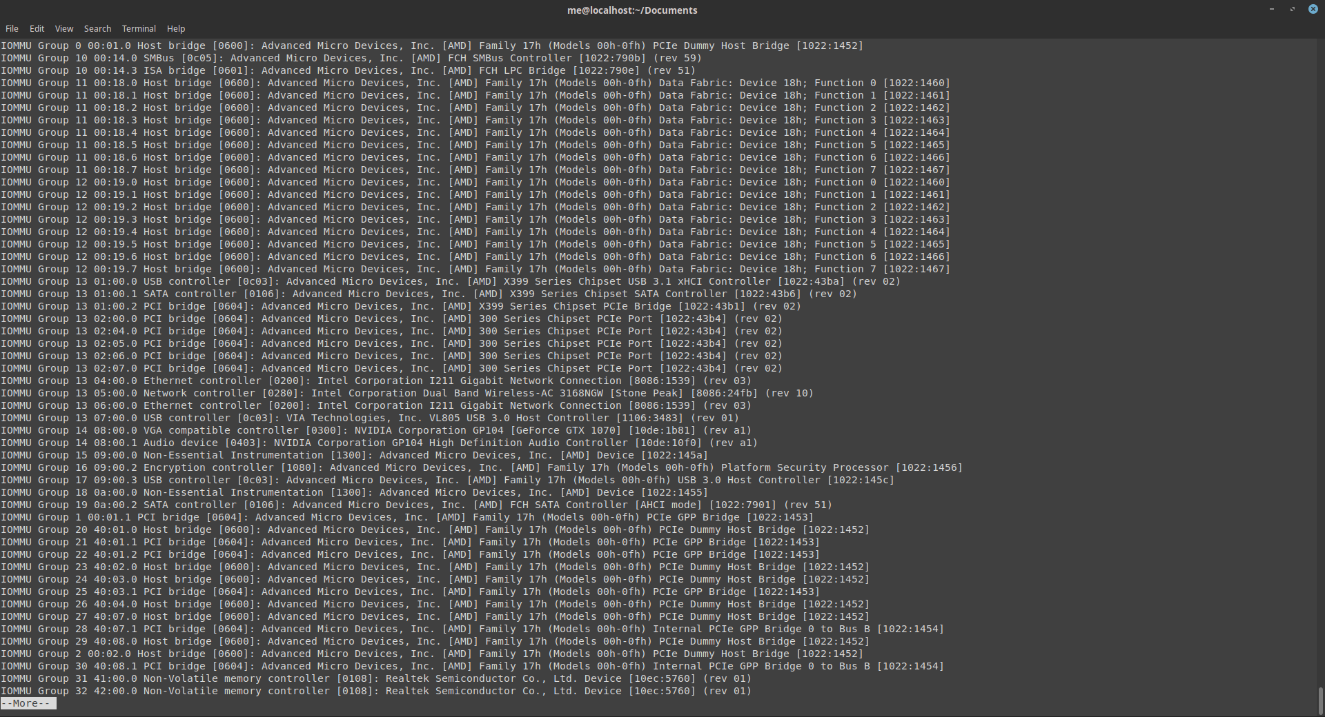 IOMMU Groups (1/2)