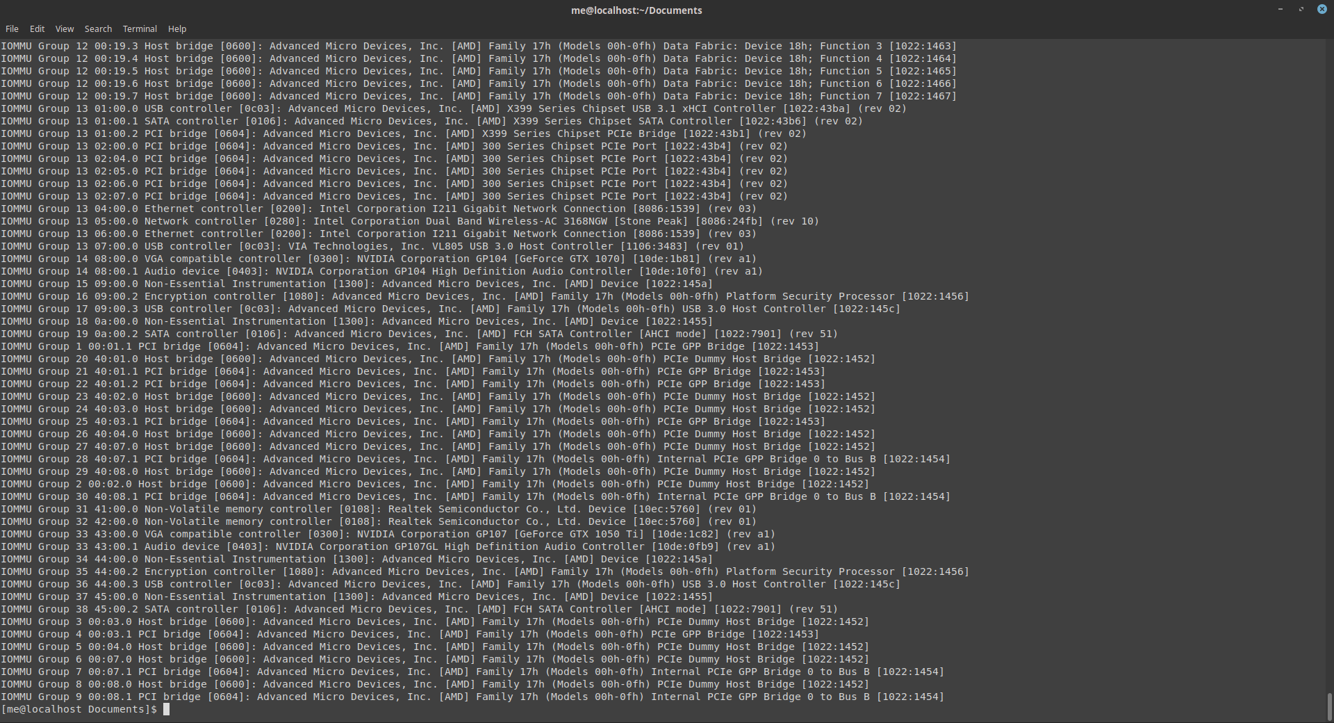 IOMMU Groups (2/2)