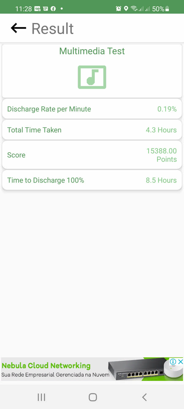 Battery Benchmark - Multimedia 3