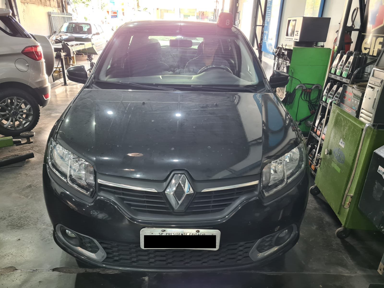 Frente do carro